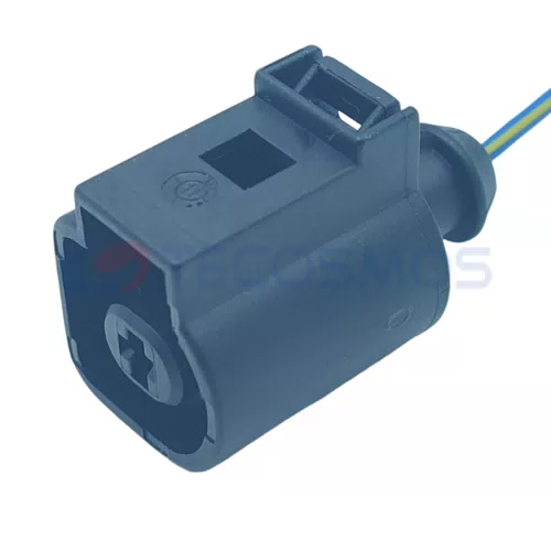 Auto Parts Waterproof Automotive Connector 1 Pin Female for Car 1J0973821 - image 2